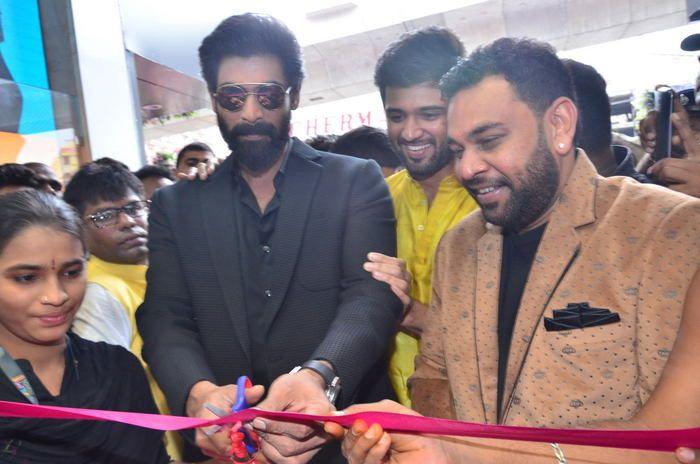 Rana, Vijay & Anu Emmanuel at KLM Shopping Mall Launch Photos