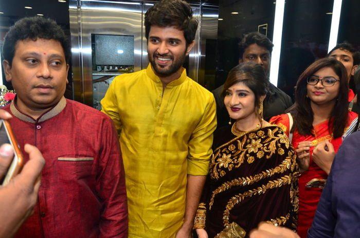 Rana, Vijay & Anu Emmanuel at KLM Shopping Mall Launch Photos