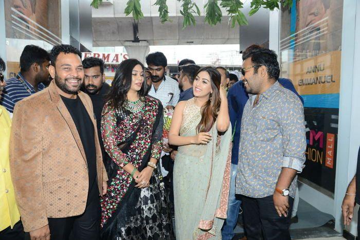 Rana, Vijay & Anu Emmanuel at KLM Shopping Mall Launch Photos