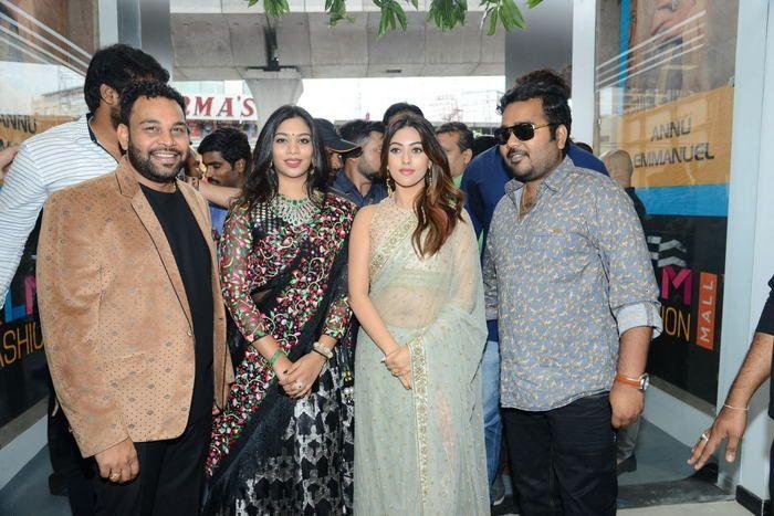 Rana, Vijay & Anu Emmanuel at KLM Shopping Mall Launch Photos