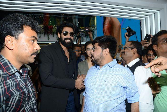 Rana, Vijay & Anu Emmanuel at KLM Shopping Mall Launch Photos