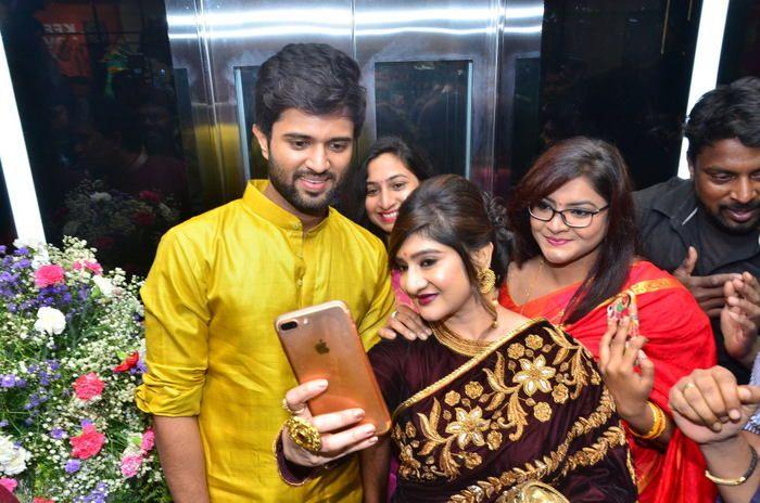 Rana, Vijay & Anu Emmanuel at KLM Shopping Mall Launch Photos