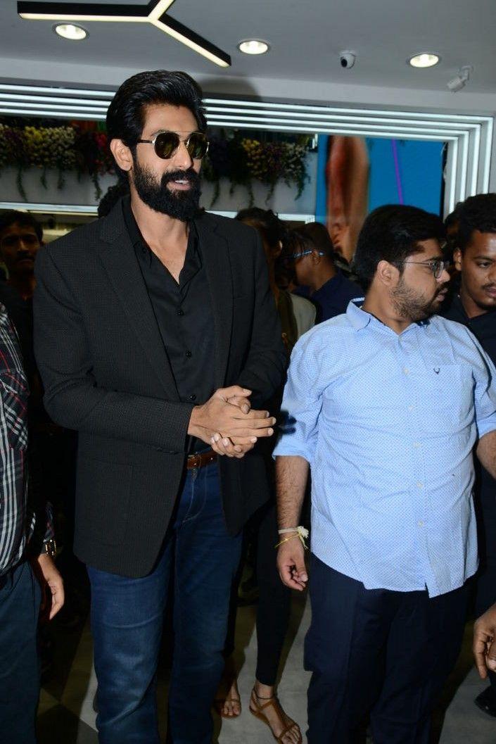 Rana, Vijay & Anu Emmanuel at KLM Shopping Mall Launch Photos