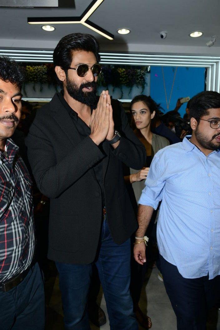 Rana, Vijay & Anu Emmanuel at KLM Shopping Mall Launch Photos