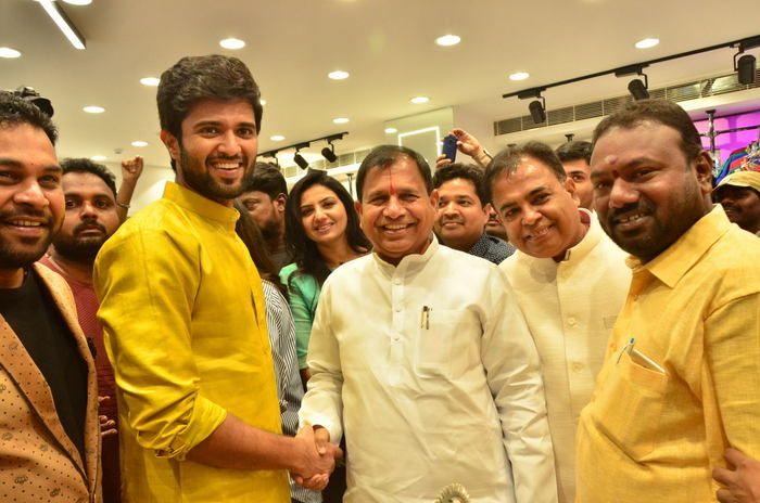 Rana, Vijay & Anu Emmanuel at KLM Shopping Mall Launch Photos