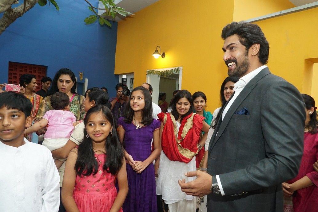 Rana Daggubati Stills At Childrens Day Special Program 2017