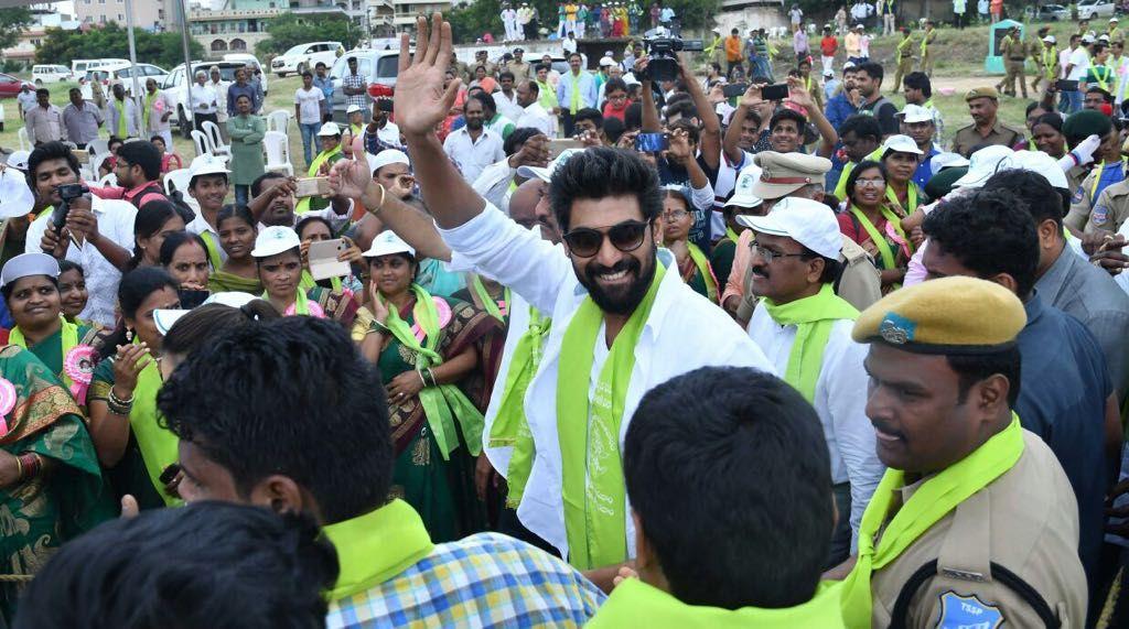 Rana and Actress Catherine Tresa Participate In Haritha Haram