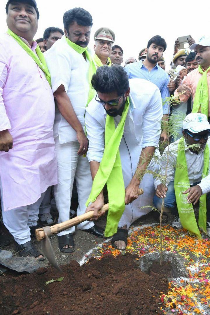 Rana and Actress Catherine Tresa Participate In Haritha Haram