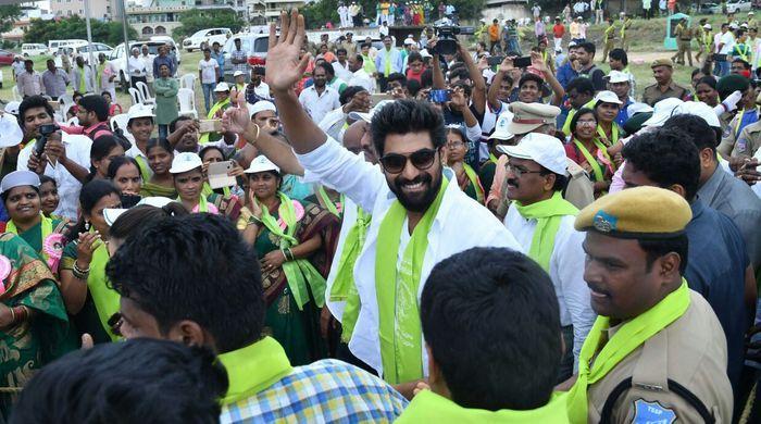 Rana and Actress Catherine Tresa Participate In Haritha Haram