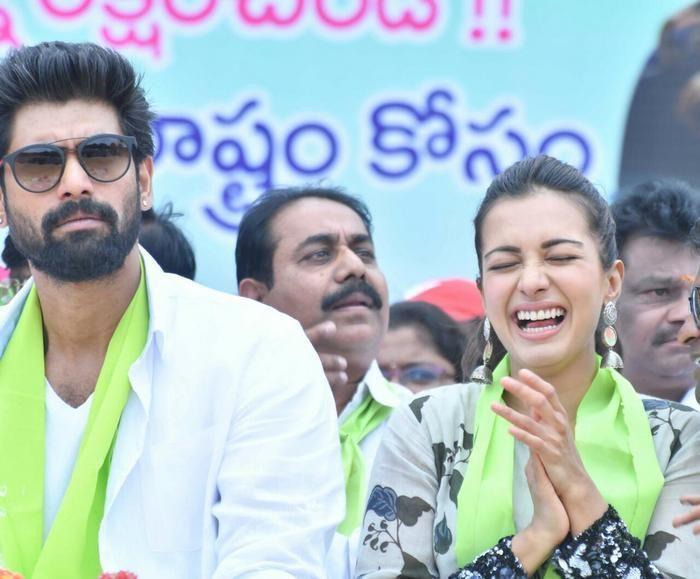 Rana and Actress Catherine Tresa Participate In Haritha Haram