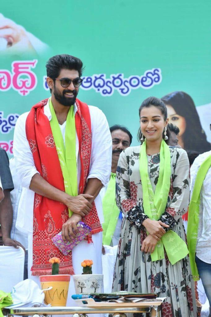 Rana and Actress Catherine Tresa Participate In Haritha Haram