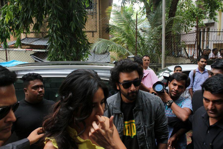 Ranbir Kapoor & Katrina Kaif at Jagga Jasoos Press Conference Photos