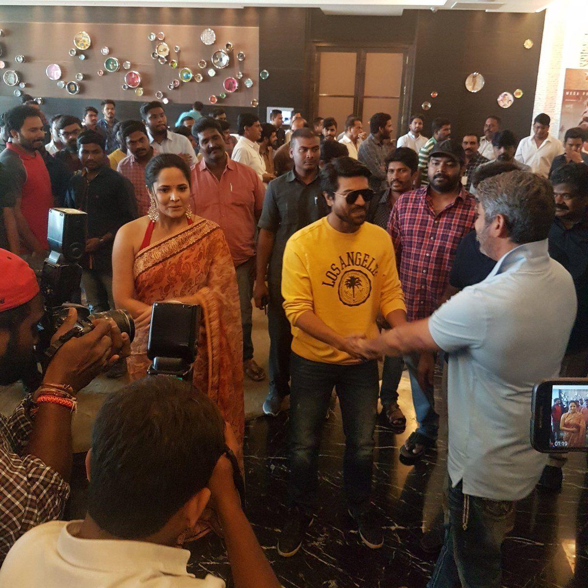 Rangasthalam Movie Thank You Meet Photos