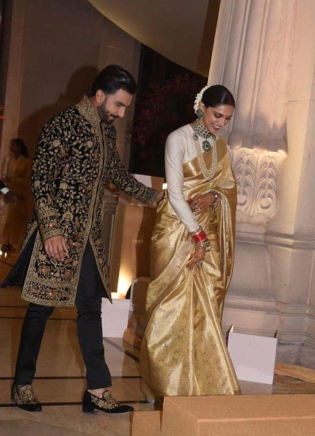 Ranveer Singh Deepika Padukone's wedding reception Pics