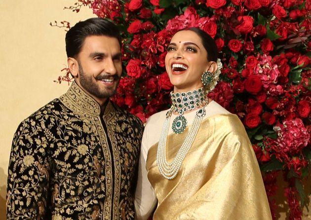 Ranveer Singh Deepika Padukone's wedding reception Pics