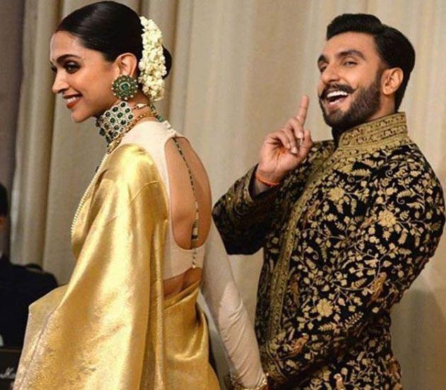 Ranveer Singh Deepika Padukone's wedding reception Pics