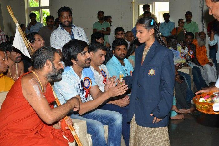 RaviTeja at Netra Vidyalaya 10th Anniversary Celebrations Photos