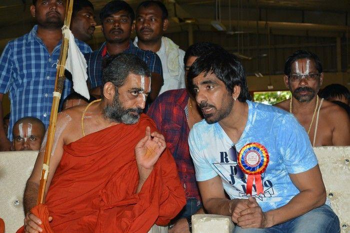 RaviTeja at Netra Vidyalaya 10th Anniversary Celebrations Photos