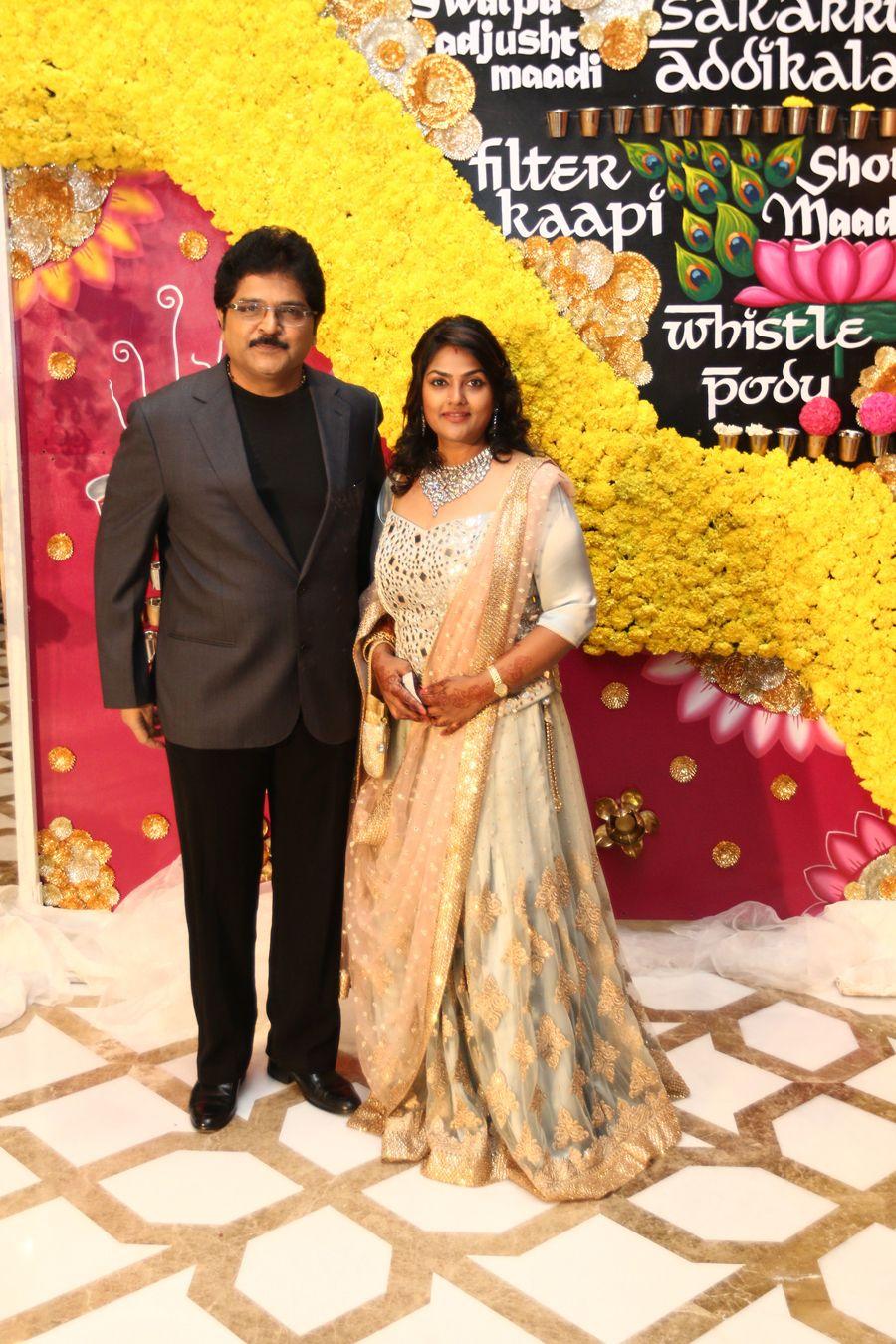 Rayane Mithun Sangeeth Ceremony Photos