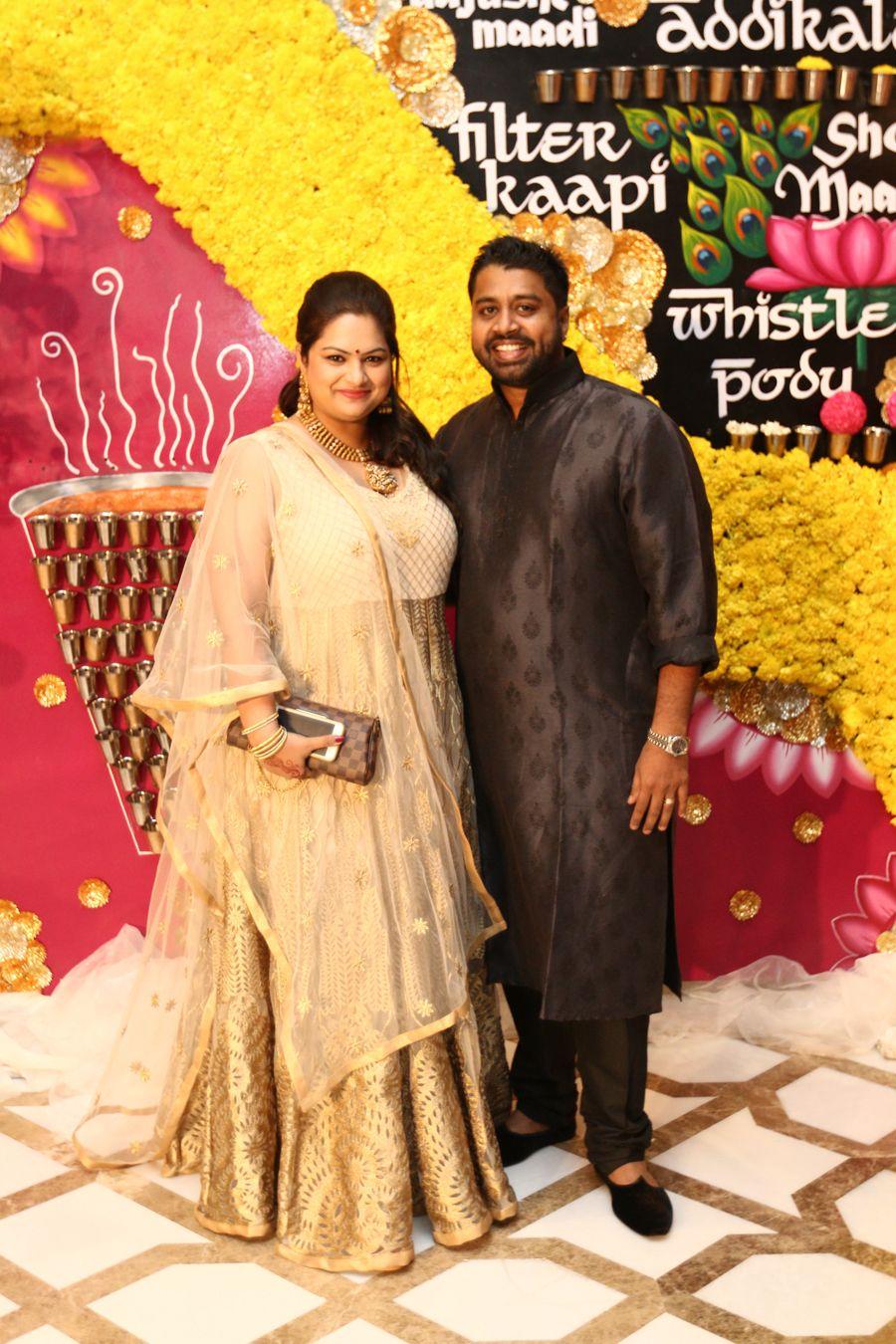 Rayane Mithun Sangeeth Ceremony Photos