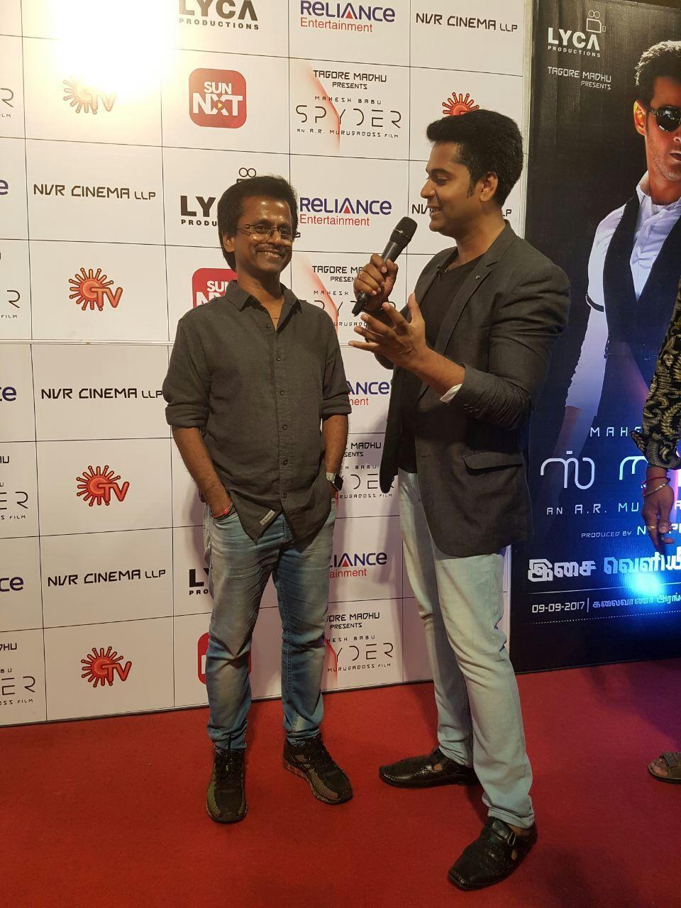 Red Carpet of Spyder Audio Launch Event Pics