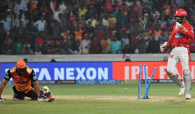 SRH vs KXIP Match Highlights Photos