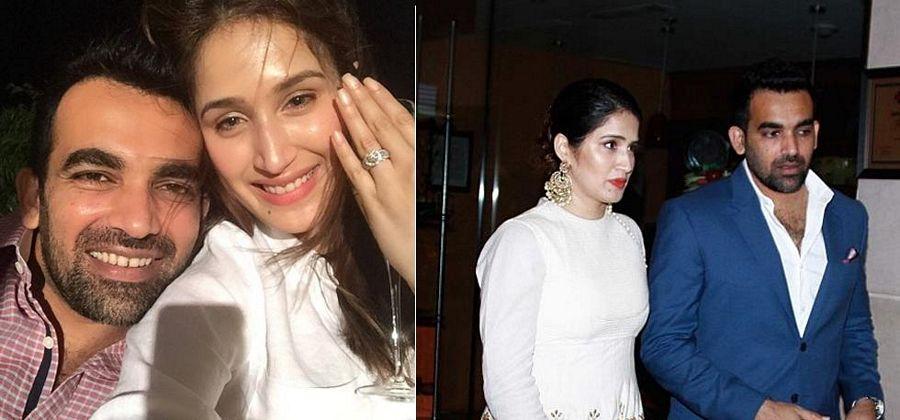 Sagarika Ghatge & Zaheer Khans Engagement Party Photos