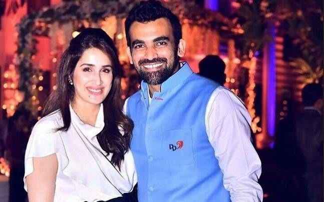 Sagarika Ghatge & Zaheer Khans Engagement Party Photos