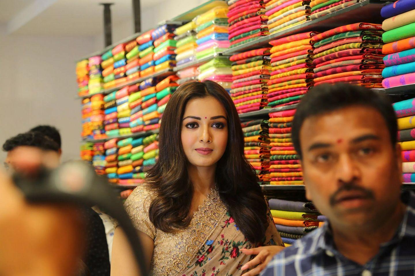 Sai Dharam Tej & Catherine Tresa Launches KLM Fashion Mall Photos