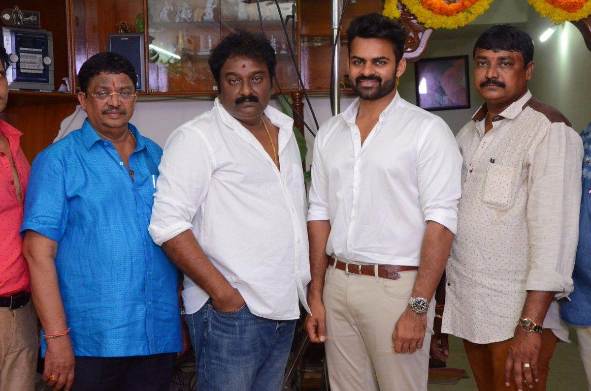 Sai Dharam Tej & V.V.Vinayak Movie film launched Photos