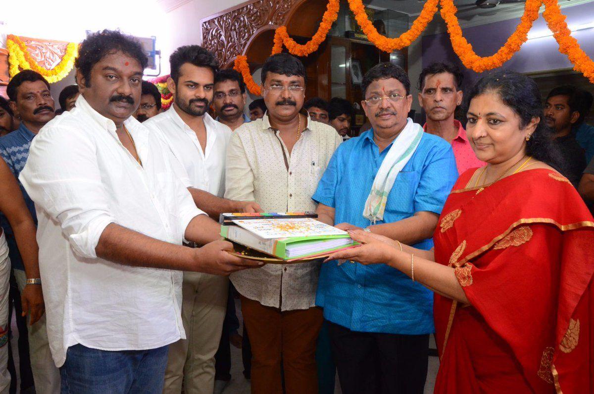 Sai Dharam Tej & V.V.Vinayak Movie film launched Photos