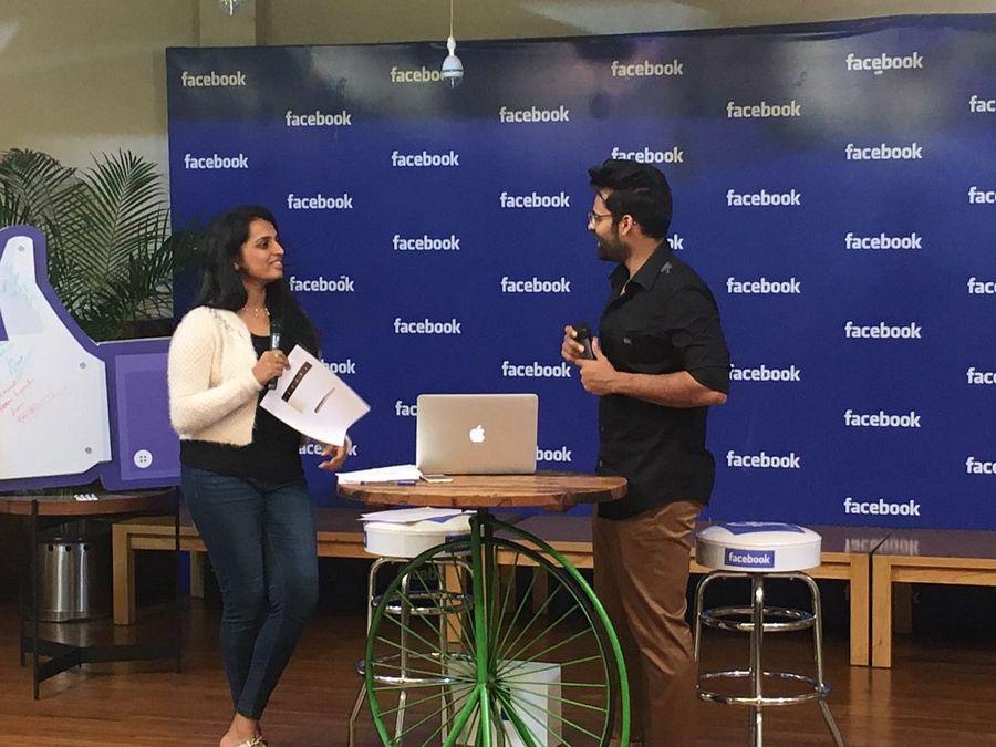 Sai Dharam Tej At Facebook Office During Winner Promotions