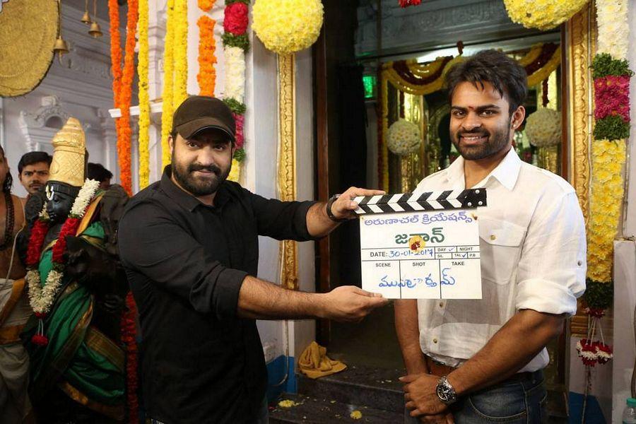 Sai Dharam Tej Jawaan Movie Launch Stills