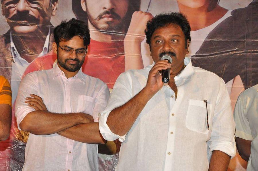 Sai Dharam Tej Winner Movie Trailer Launch Stills
