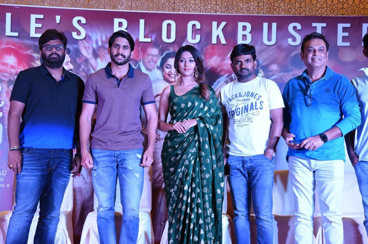 Sailaja Reddy Alludu Movie Blockbuster Press Meet Photos