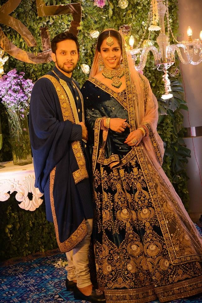 Saina Nehwal Parupalli Kashyap Wedding Reception Photos