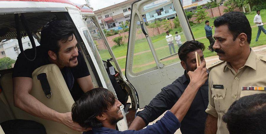 Samantha & Akhil at South India Shopping Mall Launch Photos