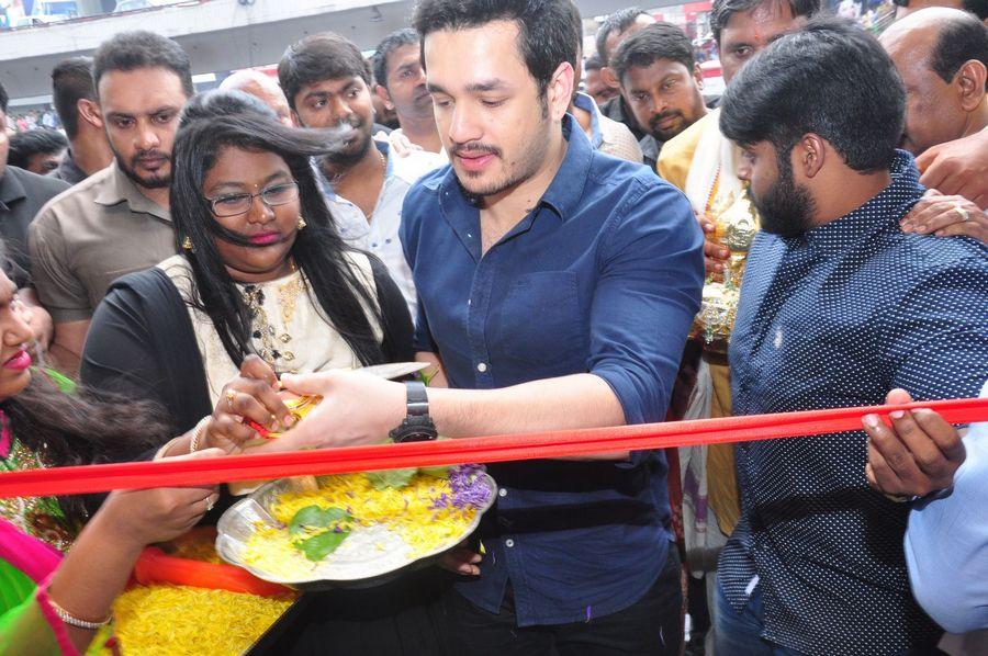 Samantha & Akhil Launch South India Shoping Mall Photos