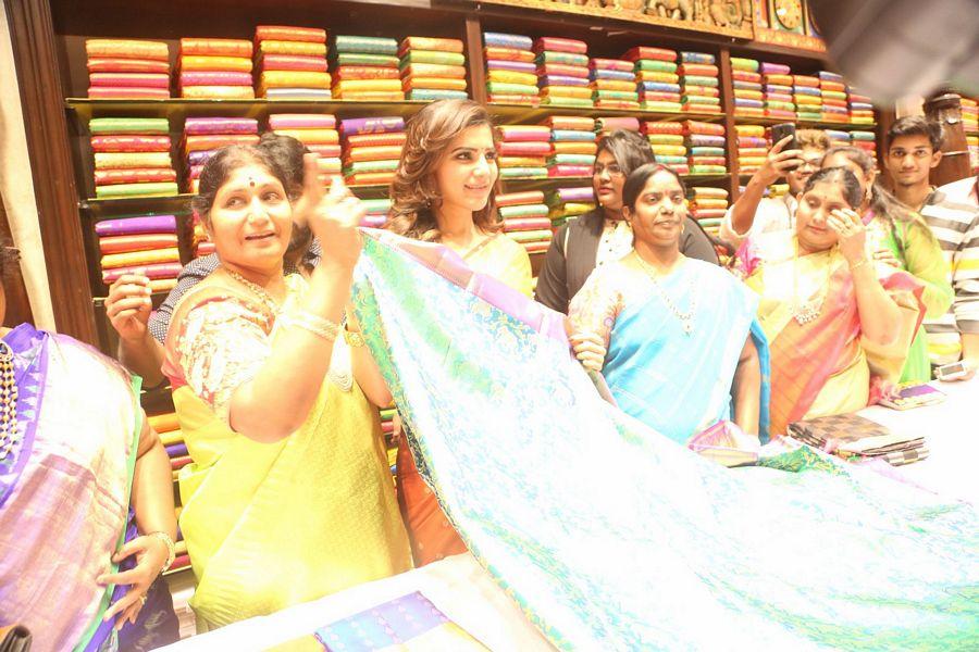 Samantha & Akhil Launch South India Shoping Mall Photos