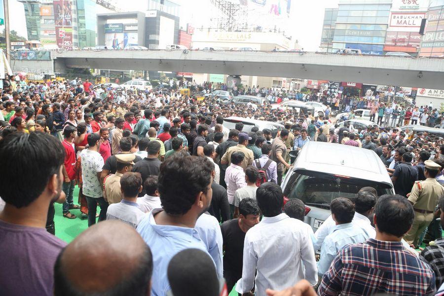 Samantha & Akhil Launch South India Shoping Mall Photos