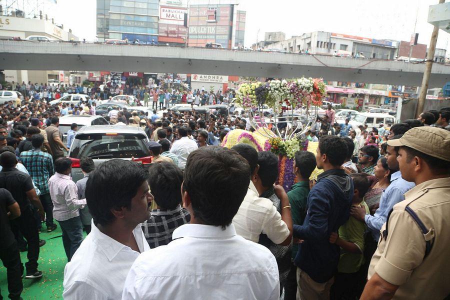 Samantha & Akhil Launch South India Shoping Mall Photos