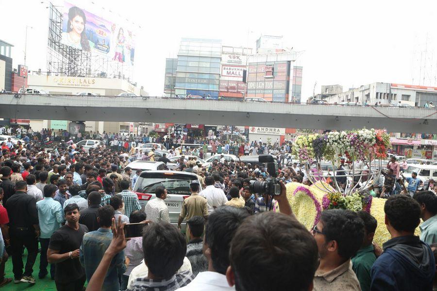 Samantha & Akhil Launch South India Shoping Mall Photos