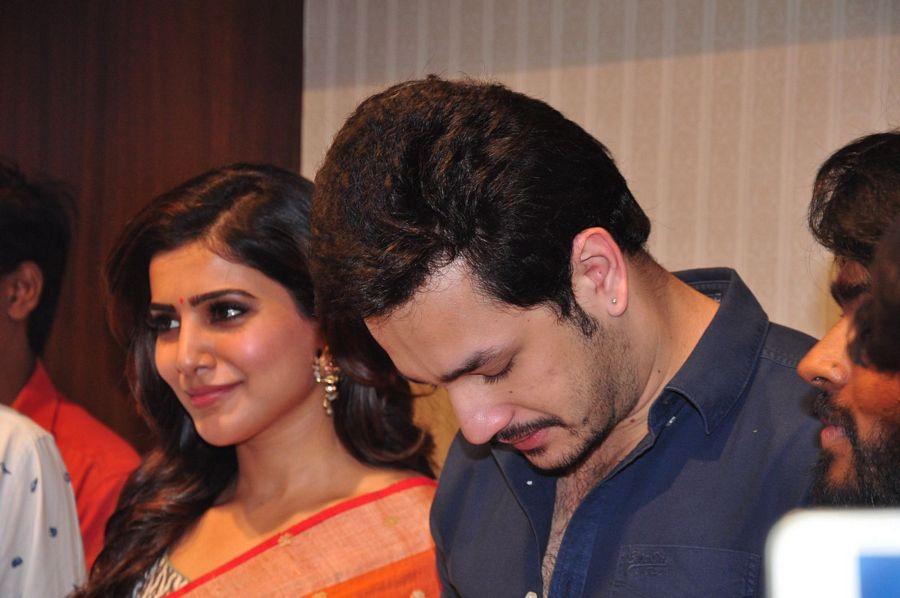 Samantha & Akhil Launch South India Shoping Mall Photos