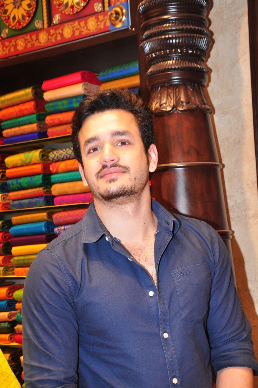 Samantha & Akhil Launch South India Shoping Mall Photos