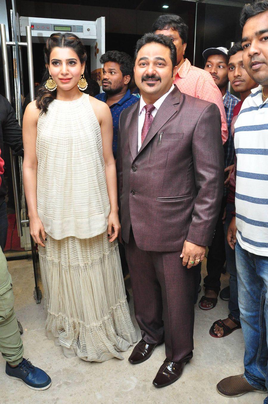 Samantha Launch Peram Mega Ventures Broucher Photos