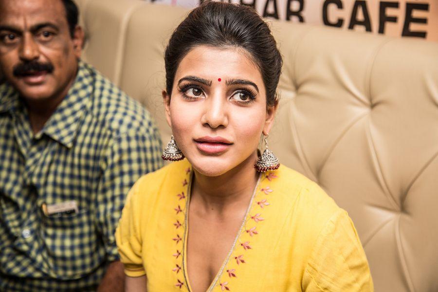 Samantha Launches 7th Bahar Cafe Restaurant Photos