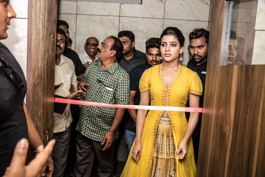 Samantha Launches 7th Bahar Cafe Restaurant Photos