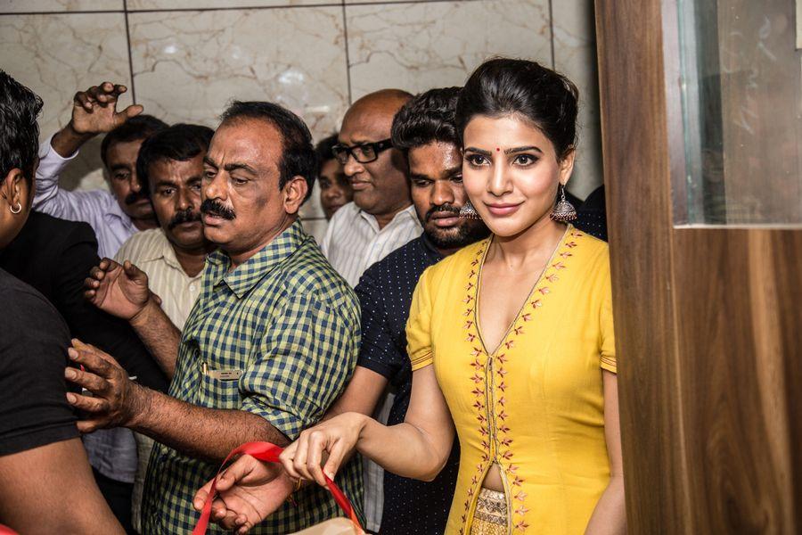 Samantha Launches 7th Bahar Cafe Restaurant Photos