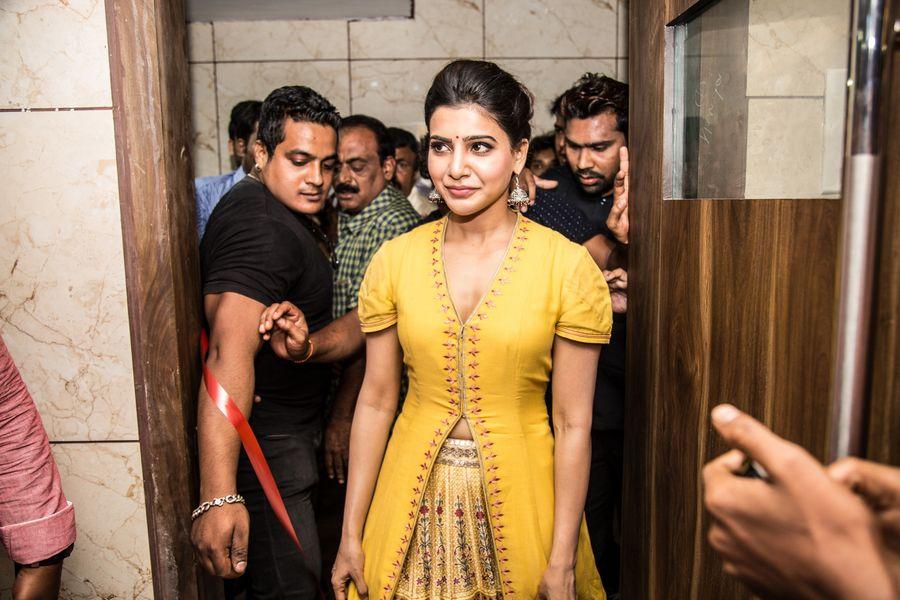 Samantha Launches 7th Bahar Cafe Restaurant Photos