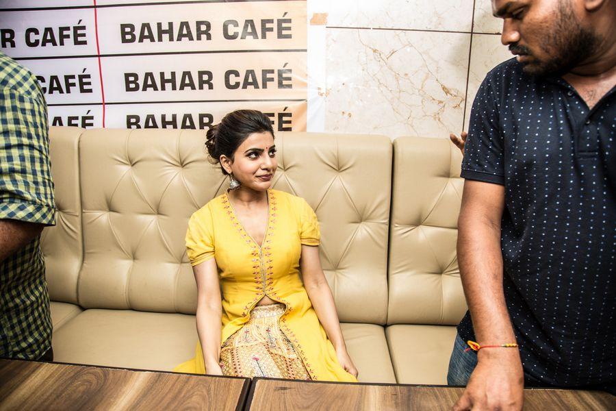 Samantha Launches 7th Bahar Cafe Restaurant Photos